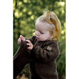 Mikk-Line Dark Brown Melange Uld Elefanthue