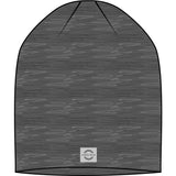 Mikk-Line Dark Grey Melange Bomuld Hue - Solid