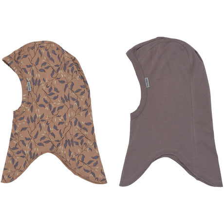 Mikk-Line Leaf AOP 2-Pak Bomuld Fullface - Dobbelt