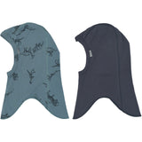 Mikk-Line Dino Stroke AOP 2-Pak Bomuld Fullface - Dobbelt
