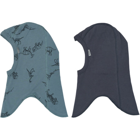 Mikk-Line Dino Stroke AOP 2-Pak Bomuld Fullface - Dobbelt