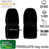 Mikk-Line Black Nylon Vanter