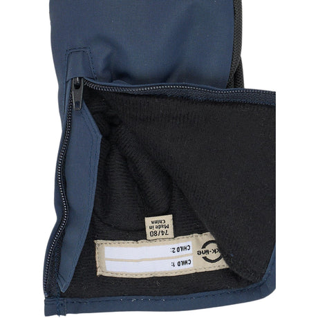 Mikk-Line Blue Nights Polyester Vanter Med Zip