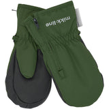 Mikk-Line Kombu Green Polyester Vanter Med Zip