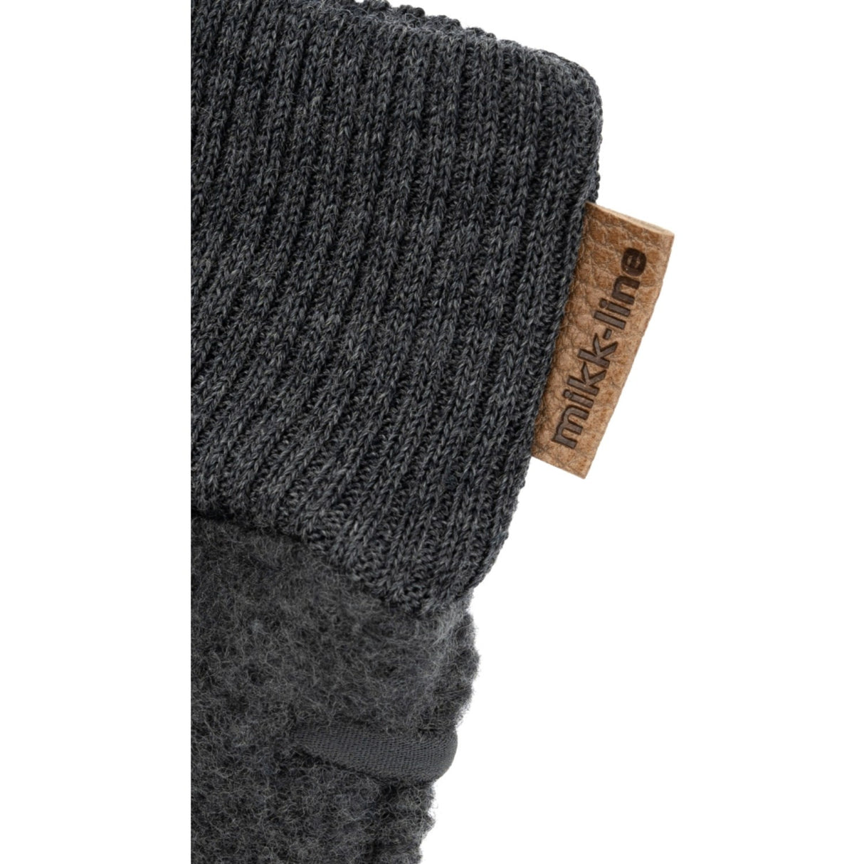 Mikk-Line Uld Luffer Anthracite Melange