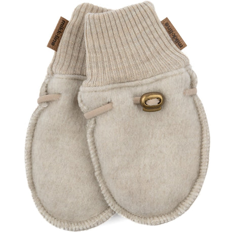 Mikk-Line Uld Luffer Melange Offwhite