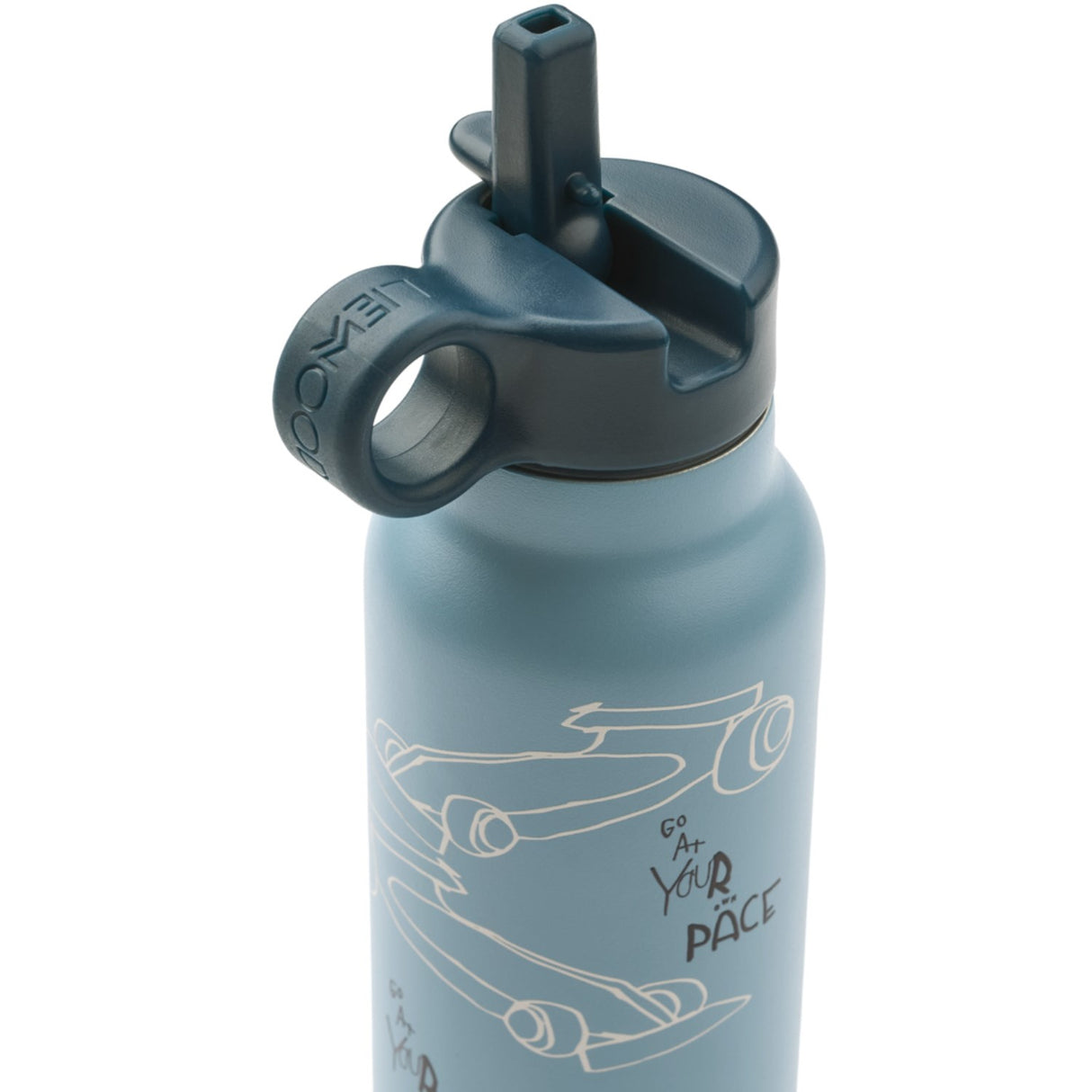 LIEWOOD Race Cars / Beach Blue Falk Water Flaske 350 Ml