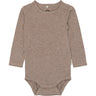 Mikk-Line Melange Denver Wool/Bamboo Ls Body