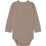 Mikk-Line Melange Denver Wool/Bamboo Ls Body