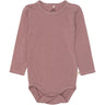 Mikk-Line Twilight Mauve Wool/Bamboo Ls Body