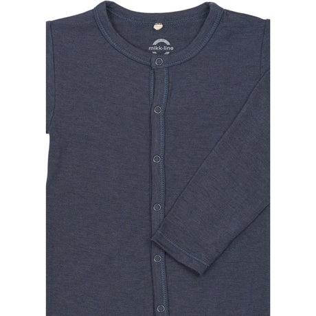 Mikk-Line Blue Nights Wool/Bamboo Ls Dragt