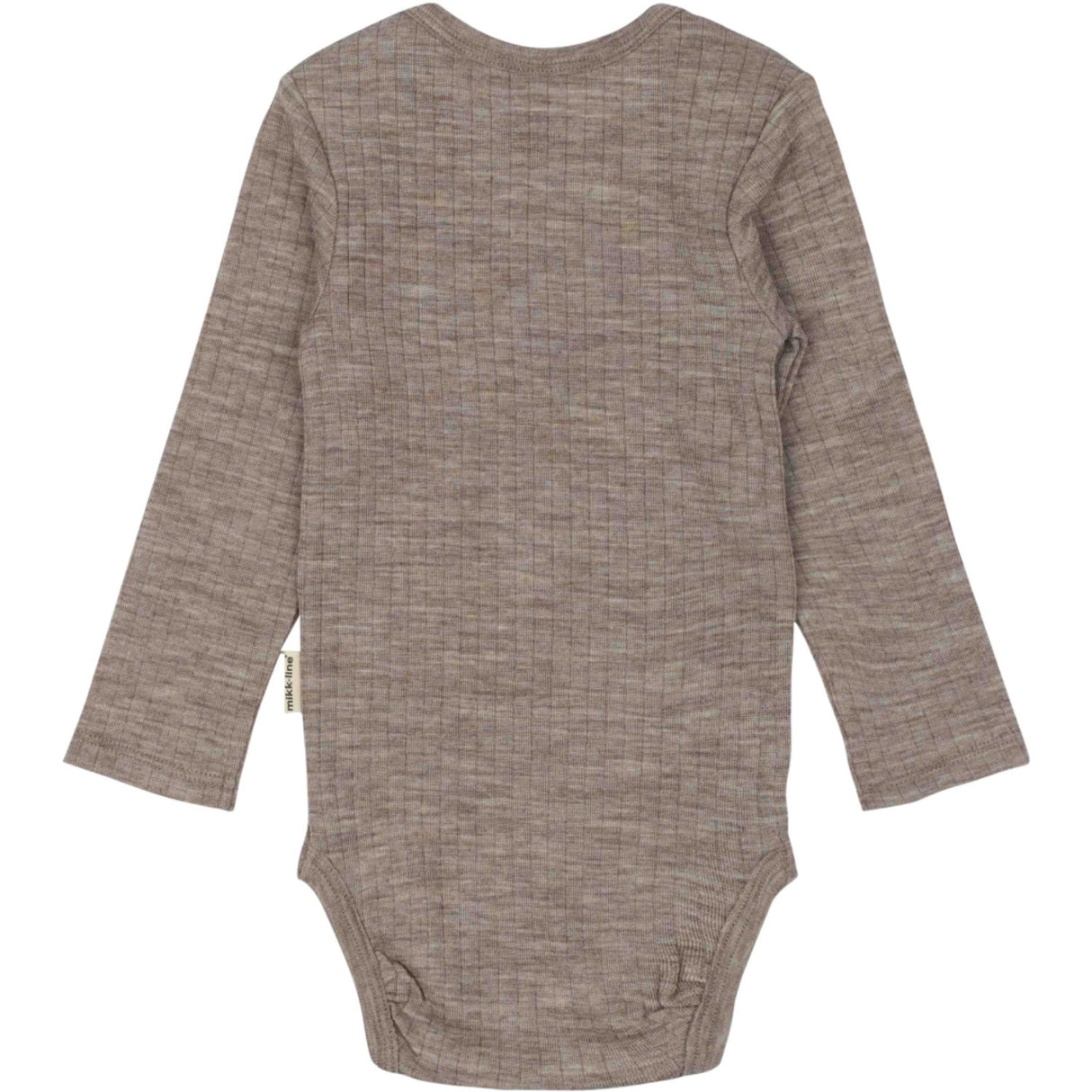 Mikk-Line Melange Denver Merino Uld Ls Body