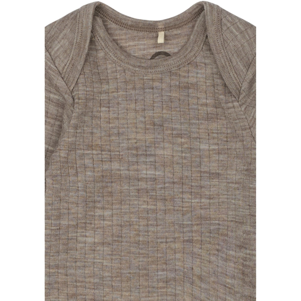 Mikk-Line Melange Denver Merino Uld Ls Body