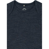 Mikk-Line Melange Blue Nights Merino Uld Ls Body