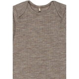 Mikk-Line Melange Denver Merino Uld Ls Dragt