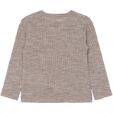 Mikk-Line Melange Denver Merino Uld Ls Top