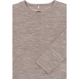 Mikk-Line Melange Denver Merino Uld Ls Top