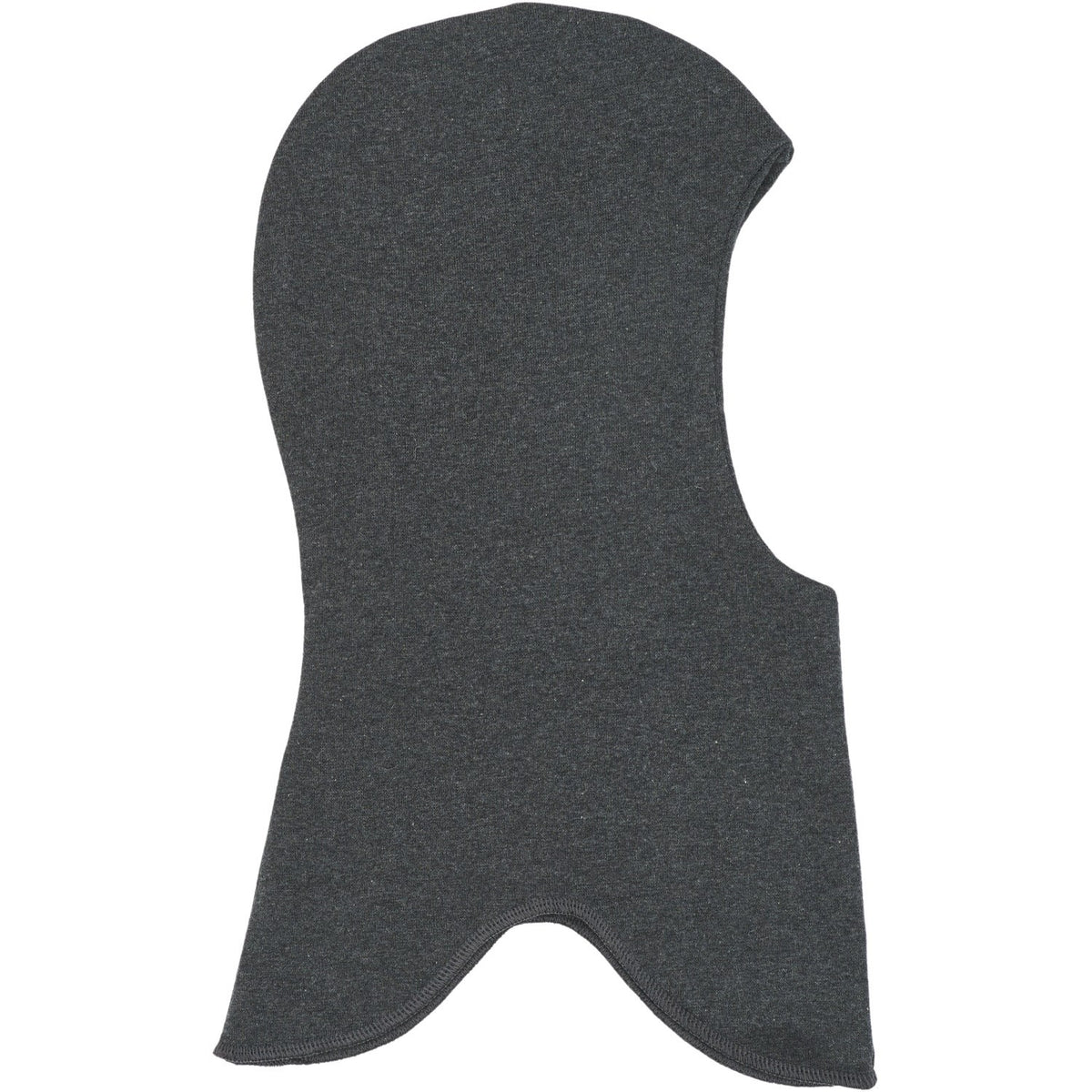 Mikk-Line Dark Grey Melange Bomuld Fullface - Dobbelt
