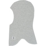 Mikk-Line Light Grey Melange Bomuld Fullface - Dobbelt