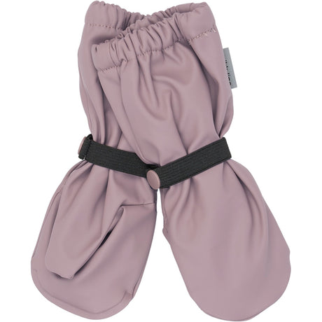 Mikk-Line Twilight Mauve Pu Rain Vanter M/ Fleece