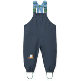 LIEWOOD Cars / Classic Navy Manu Regntøj Sæt