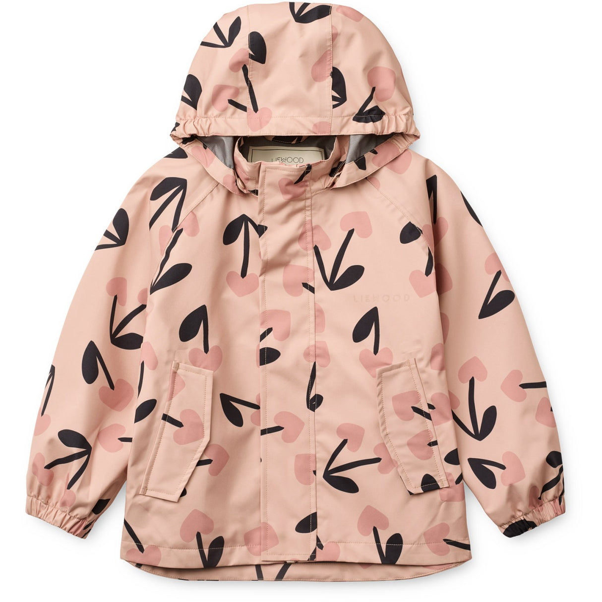 LIEWOOD Mega Cherry Heart/ Rosey Mix Pedia Regntøj Sæt
