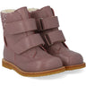 Angulus Faded Rose/Blossom Glitter Tex-Støvle Med Glitter Og Velcro