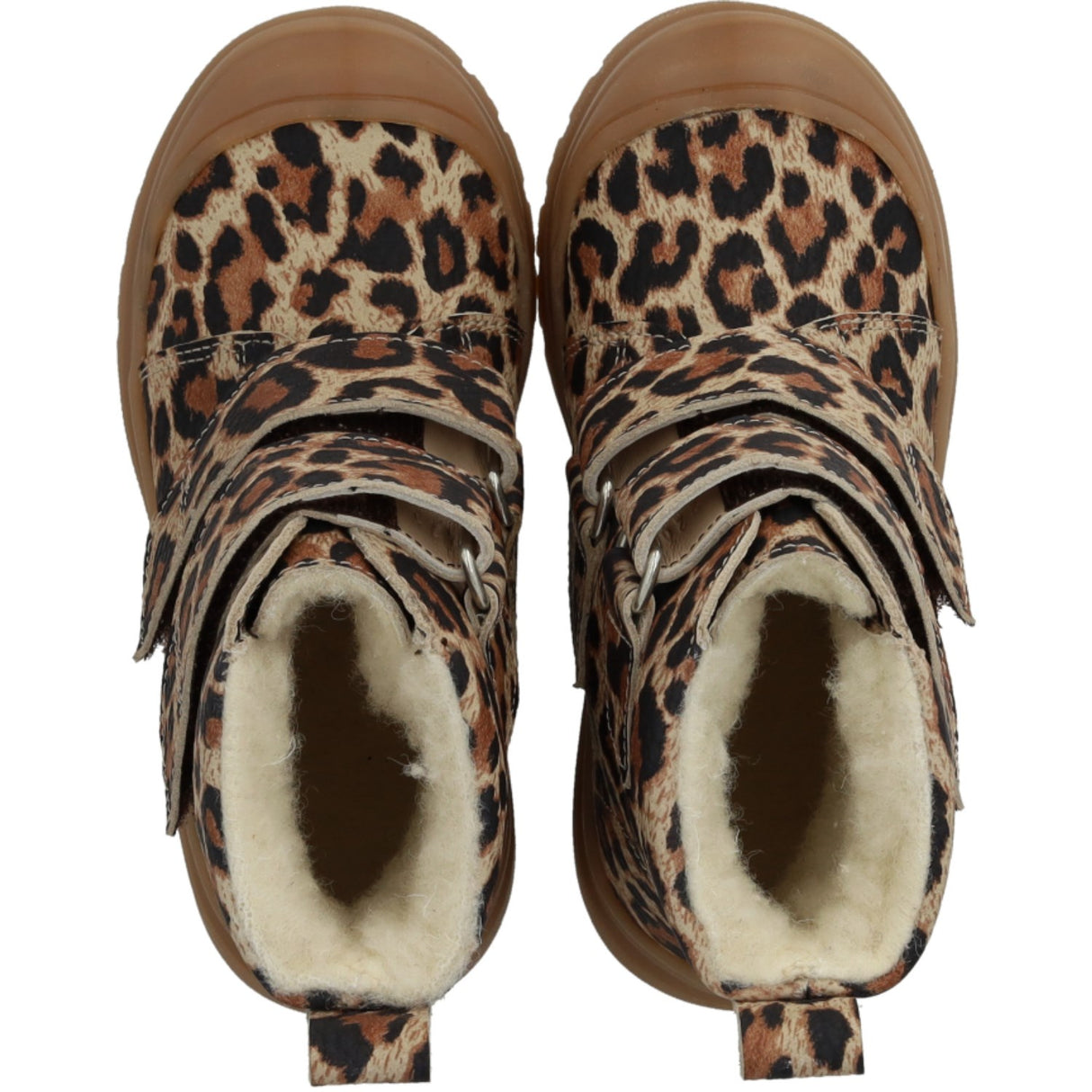 Angulus Beige Leo Garbi Tex Vinterstøvle Med Print