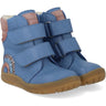 Angulus Blue Daisy/Faded Rose Tex-Støvle Med Funklende Glitterregnbue