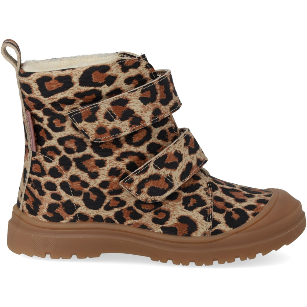 Angulus Beige Leo Garbi Tex Vinterstøvle Med Print