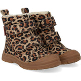 Angulus Beige Leo Garbi Tex Vinterstøvle Med Print