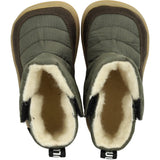 Angulus Olive/Forrest Recycled Ripstop Begynder Tex-Støvle Med Blødt Merino Uldfoer
