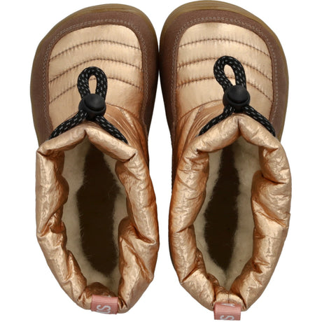 Angulus Rose/Rose Gold Shine Let Og Fleksibel Tex-Vinterstøvle I Nylon