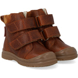 Angulus Cognac/Cognac Begynder TEX-støvle Med Blødt Merino Uldfoer