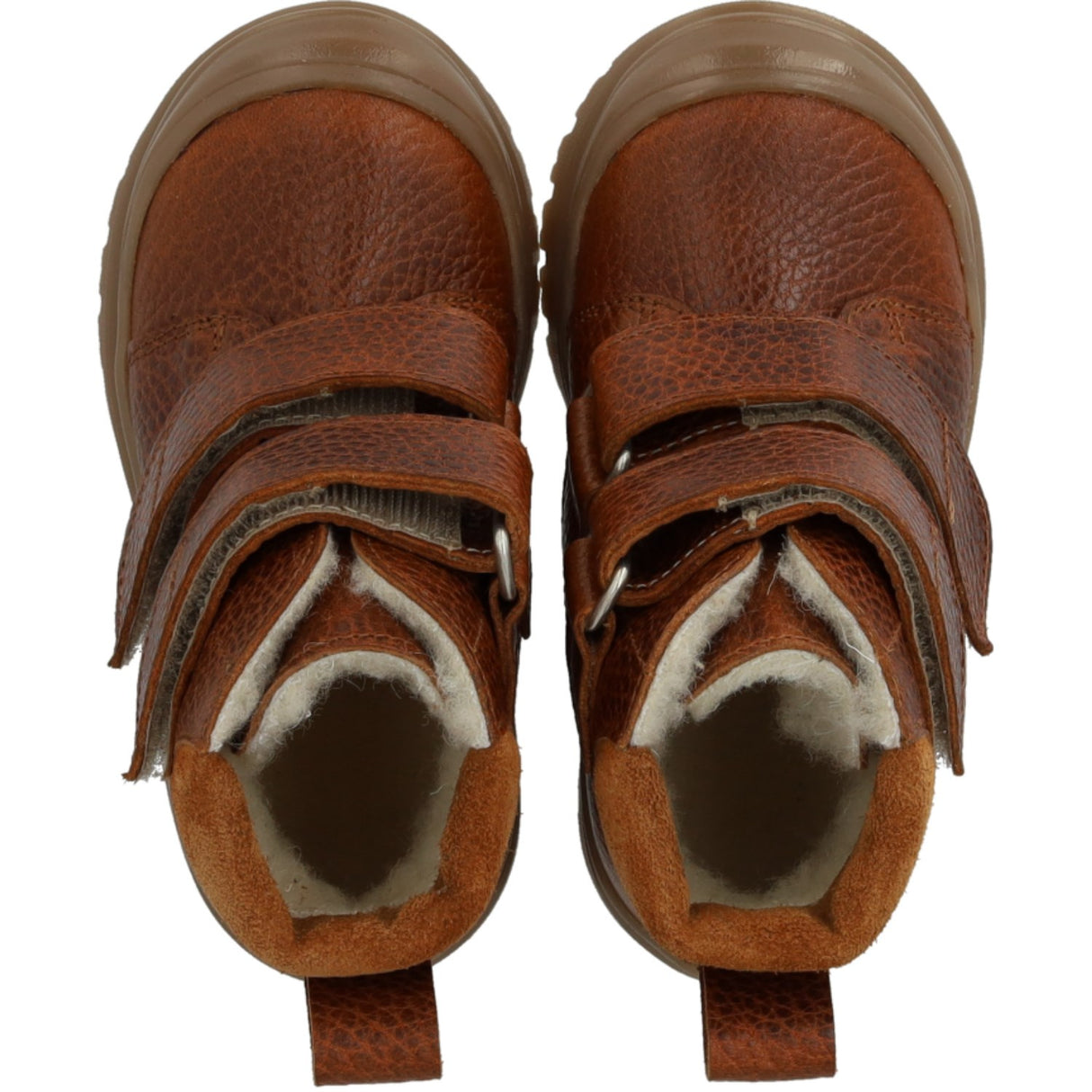 Angulus Cognac/Cognac Begynder TEX-støvle Med Blødt Merino Uldfoer