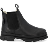 Angulus Black/Black Chunky Tex Chelsea Støvle