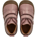 Angulus Faded Rose/Rose Copper Velcro Støvle Med Forstærket Tå