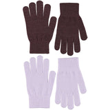 Molo Burgundy Kiddy Uld Handsker