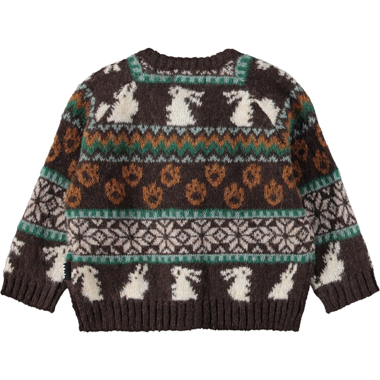 Molo Mini Fair Isle Bobi Cardigan
