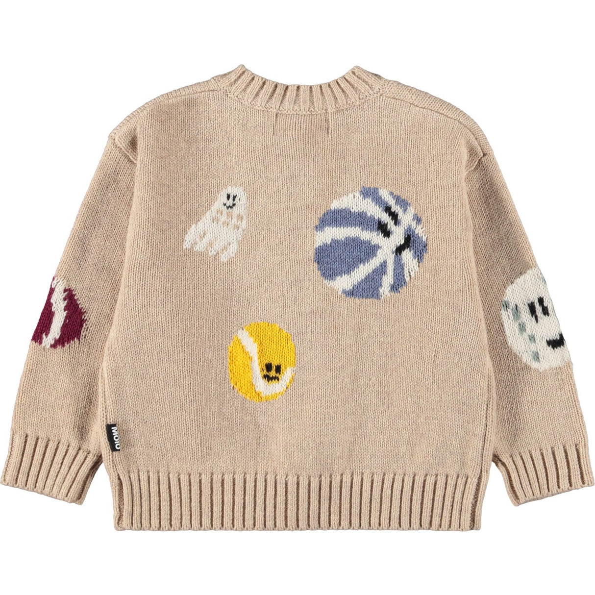 Molo Fuzz Ball Sandy Breeze Cardigan