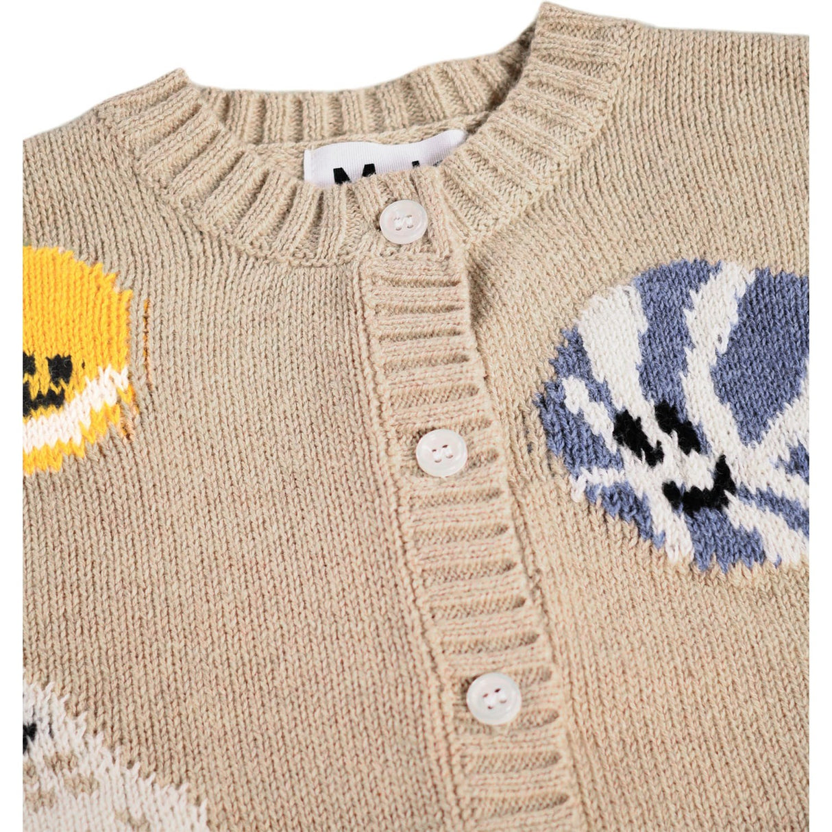 Molo Fuzz Ball Sandy Breeze Cardigan