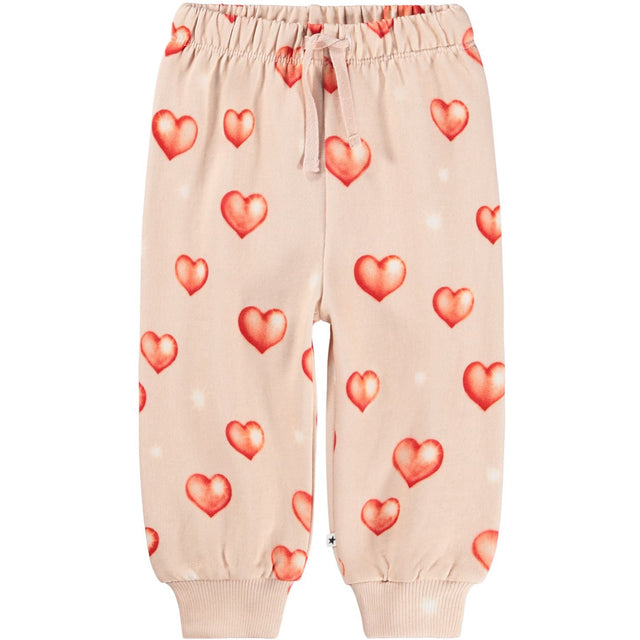 Molo Airbrush Hearts Simeon Soft Pants