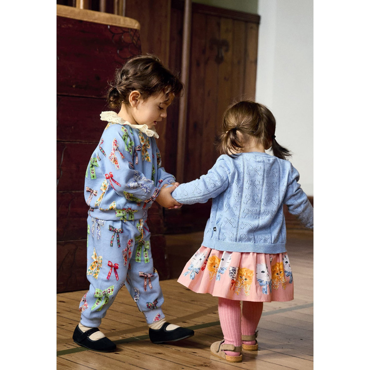 Molo Mini Bows Disc Sweatshirt