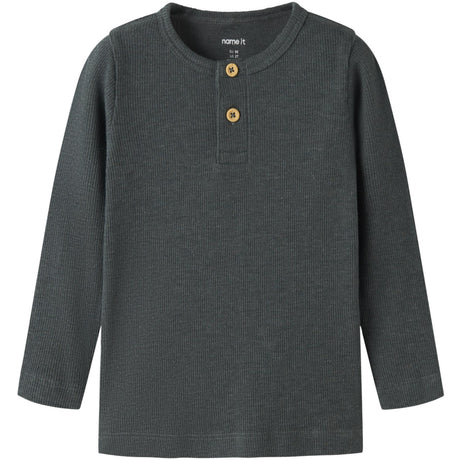 Name It Urban Chic Melange Nmmkab Ls Top Noos