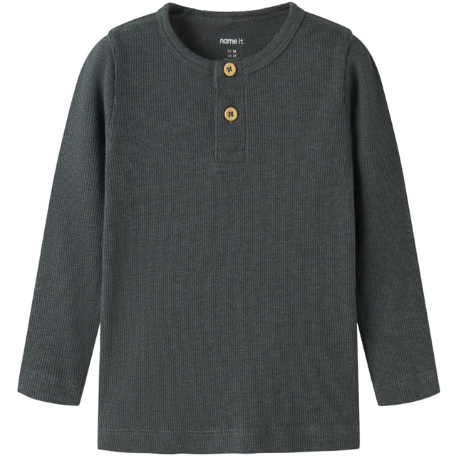 Name It Urban Chic Melange Nmmkab Ls Top Noos