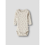 Lil'Atelier Turtledove Floral -Nbfgago Ls Slim Body Lil Noos