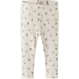 Lil'Atelier Turtledove Floral -Nbfgago Slim Leggings Lil Noos