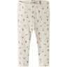 Lil'Atelier Turtledove Floral -Nbfgago Slim Leggings Lil Noos
