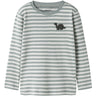 Name It Green Milieu Dinosaur Nmmvilly Ls Slim Top Noos