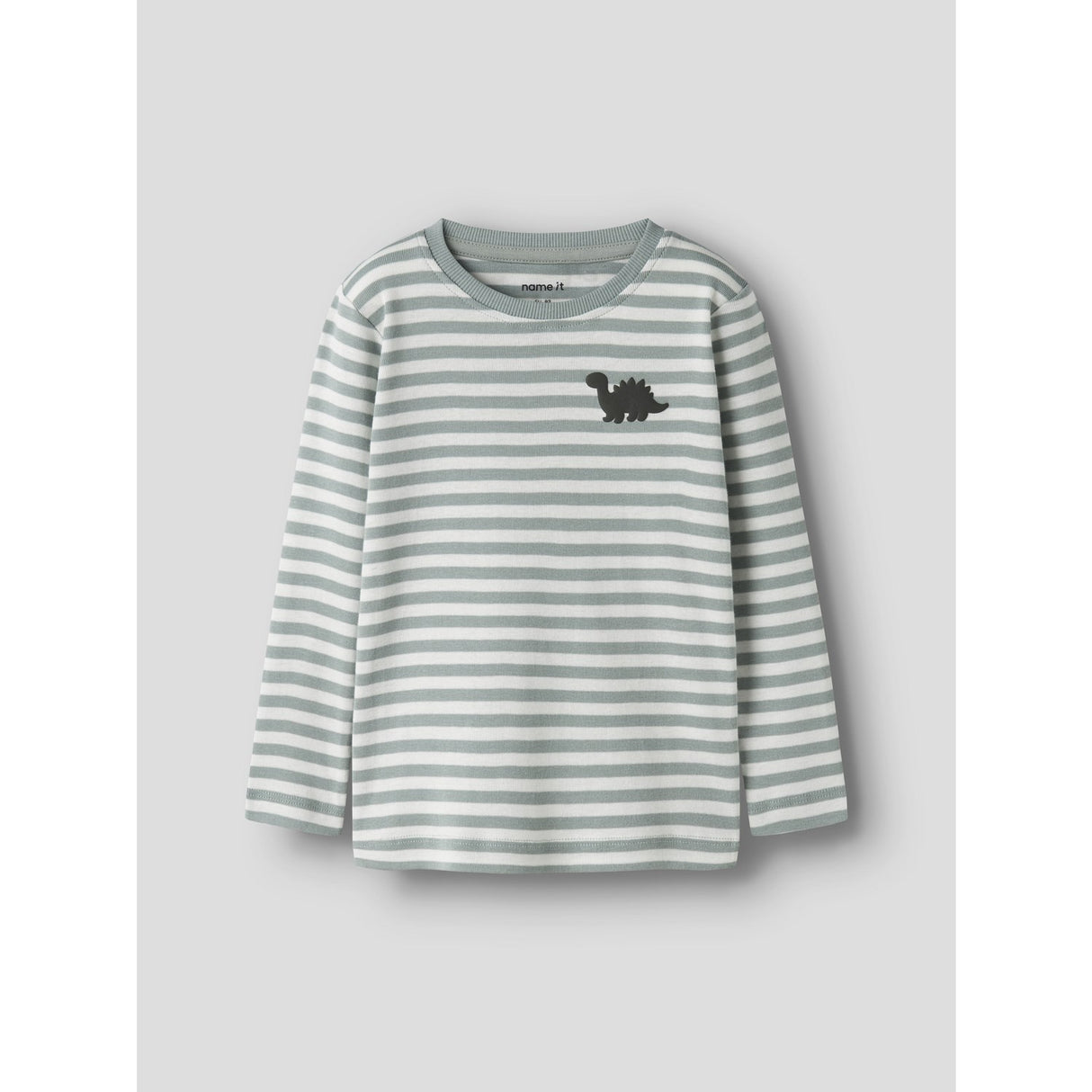 Name It Green Milieu Dinosaur Nmmvilly Ls Slim Top Noos